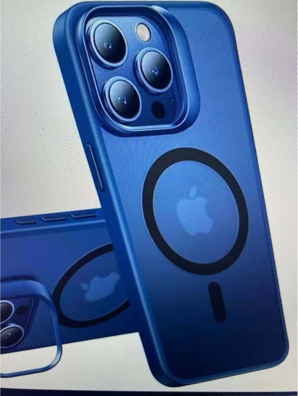 Torras Magnetic Case for iPhone 15 Pro MagSafe Blue
